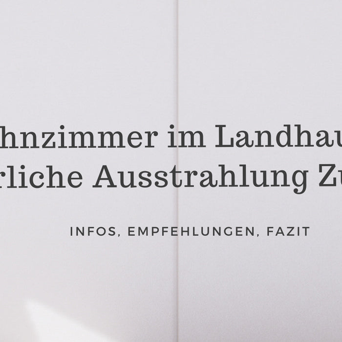 Wohnzimmer im Landhausstil einrichten