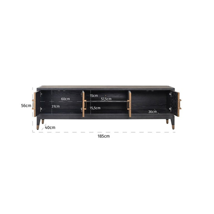 TV Lowboard Bloomingville 4-Türen